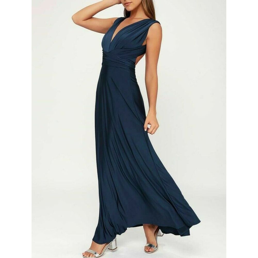 Lulus Always Stunning Convertible Maxi Dress XL